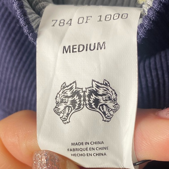 Brand new with tags! Darc Sport Midnight Blue Starry SHE Wolves Leggings - Picture 4 of 10